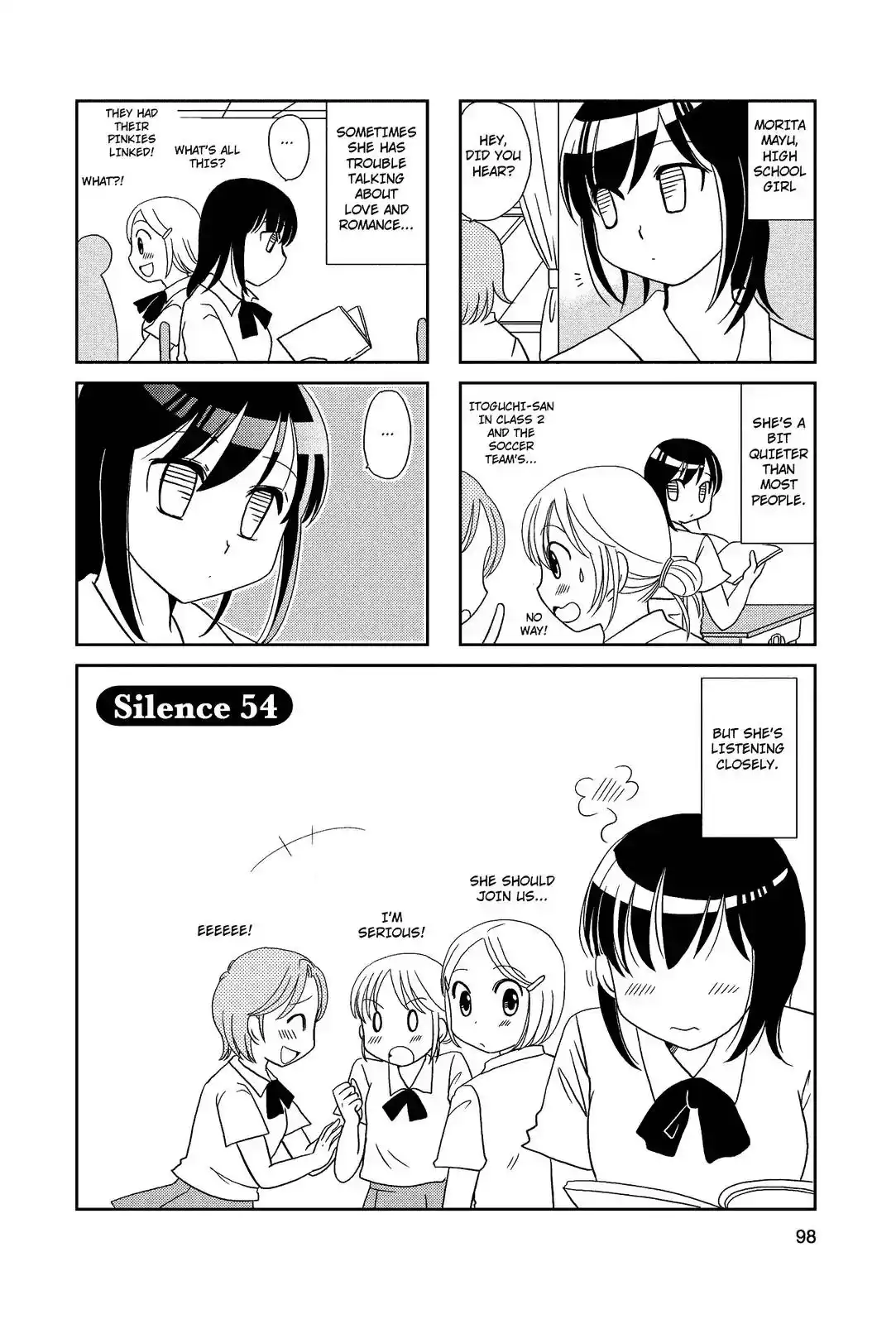 Morita-san wa Mukuchi Chapter 54 1